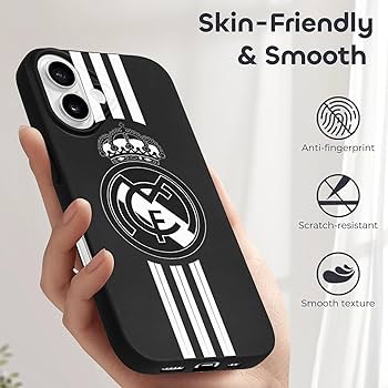 Amazon.co.jp: iPhone16 ケース レアルマドリード スマホケース